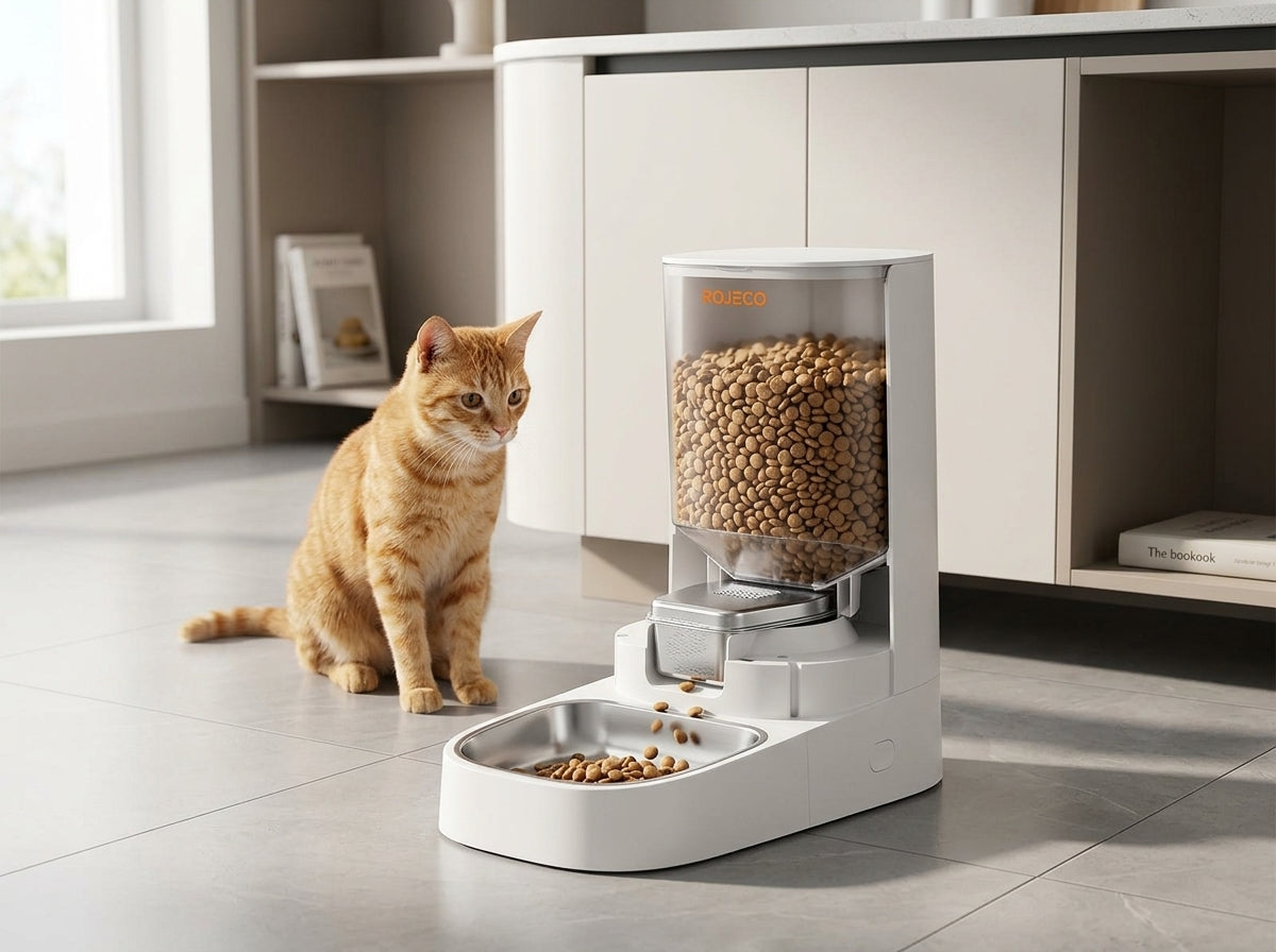 Catvera Smart WiFi Automatic Pet Feeder - Fresh Food Protection