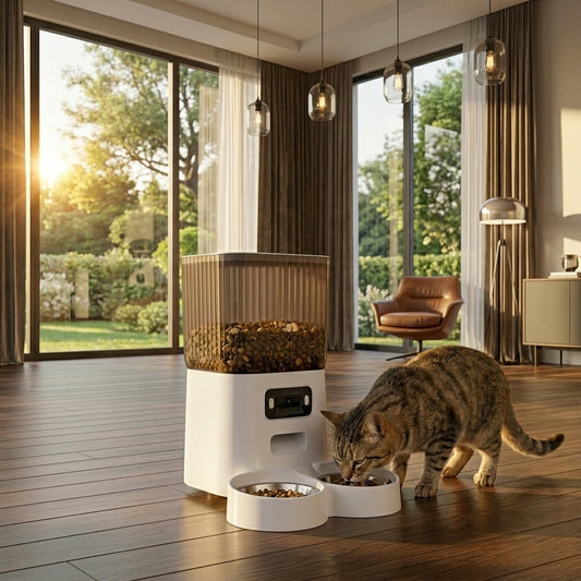 Catvera Smart WiFi Camera Auto Feeder - Main Product Image