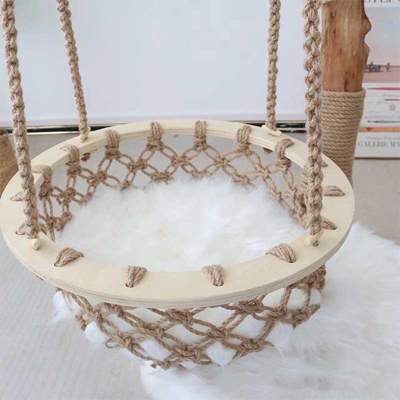 Catvera Solid Wood Cradle Cat Tree - Image 15|||PROMPT|||Original clean product image