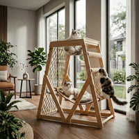 Catvera Space Capsule Cat Climbing Tree - Main Product Image