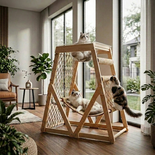 Catvera Space Capsule Cat Climbing Tree - Main Product Image