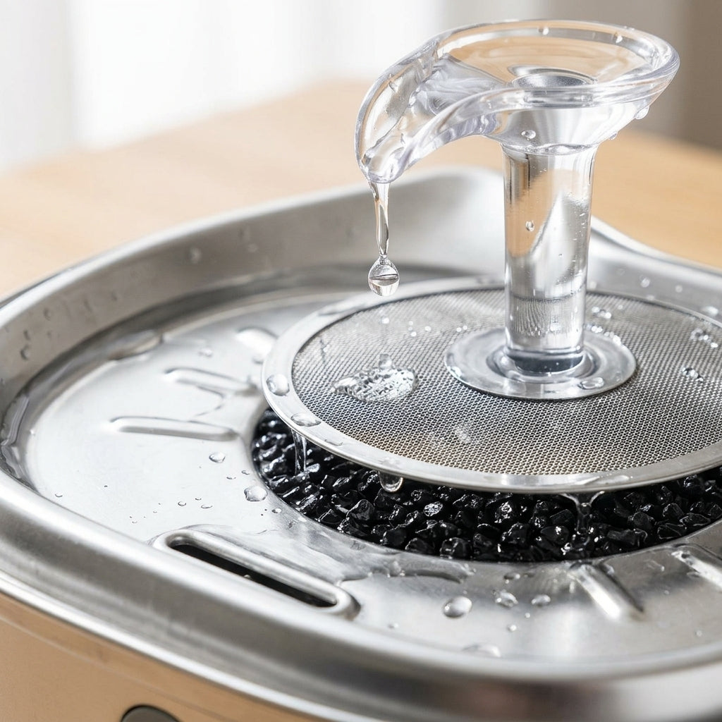 Catvera Stainless Steel Water Fountain - Superior Hydration Technology