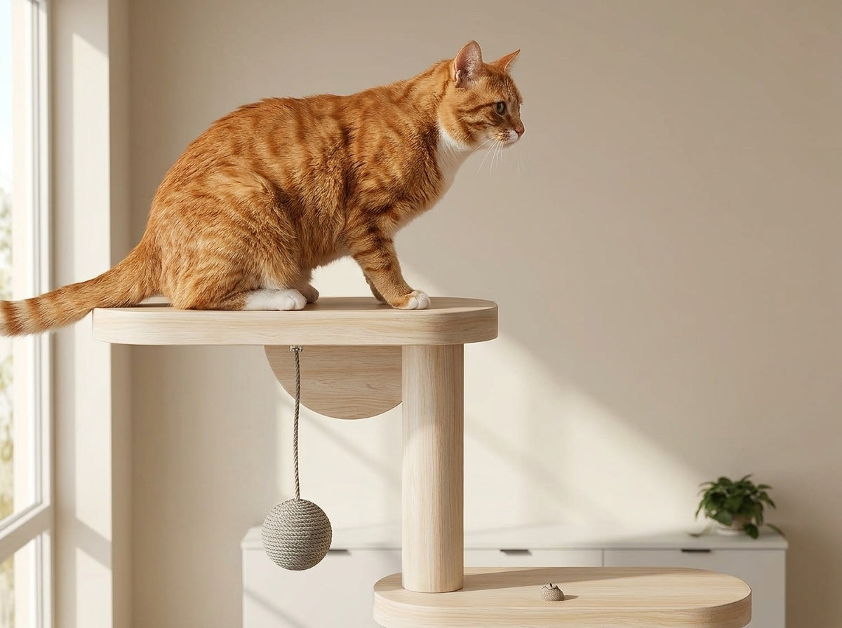 Catvera Wall Mounted Cat Climbing Frame - Built to Survive Your Cat's Wildest Adventures