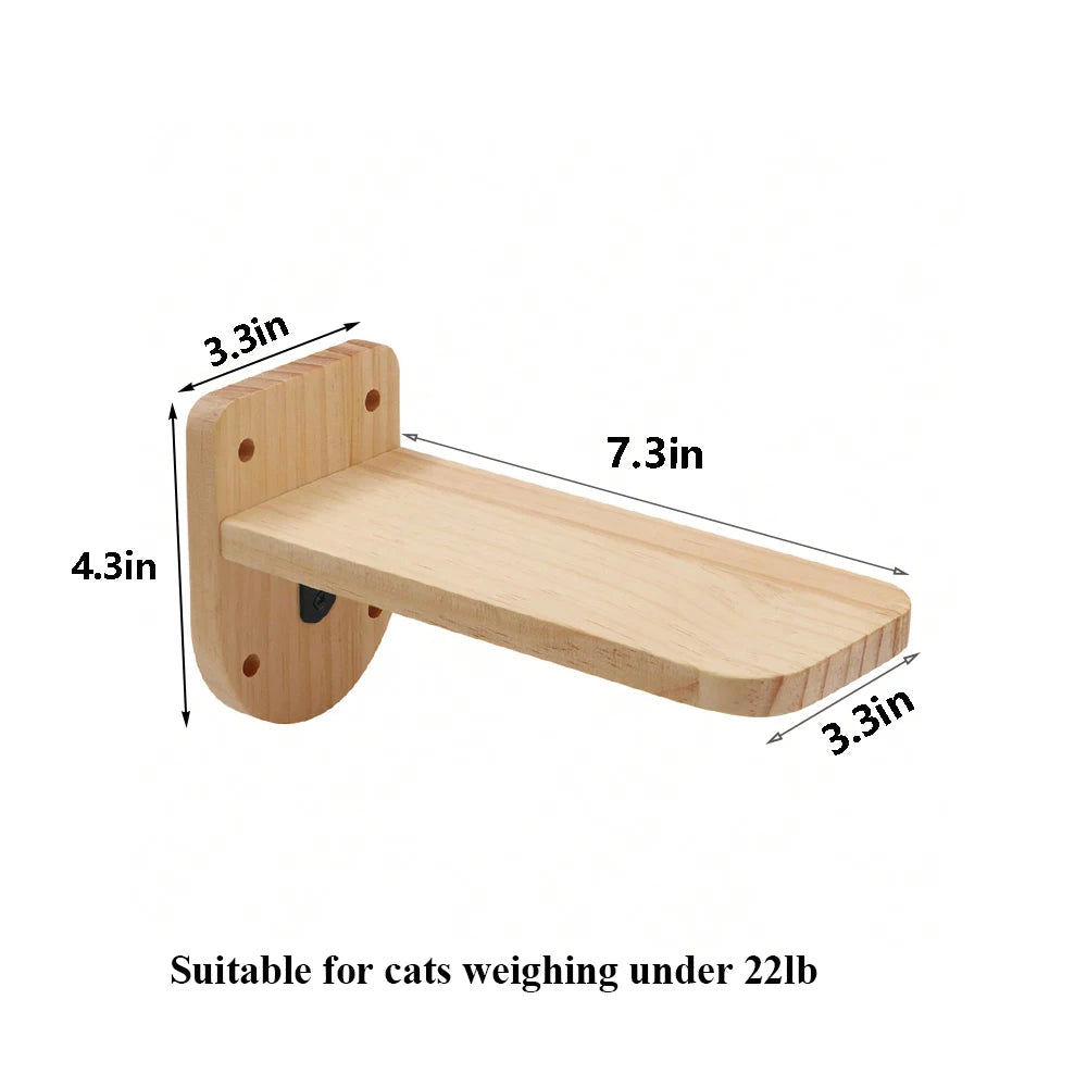 Catvera Wall Mounted Cat Climbing System - Image 13|||PROMPT|||Original clean product image
