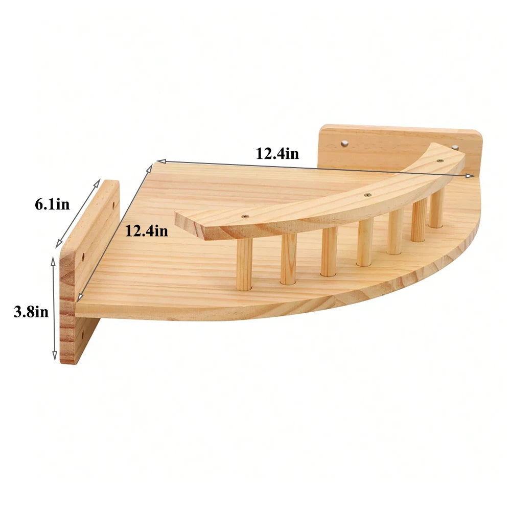 Catvera Wall Mounted Cat Climbing System - Image 14|||PROMPT|||Original clean product image