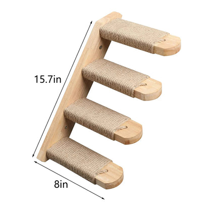 Catvera Wall Mounted Cat Climbing System - Image 15|||PROMPT|||Original clean product image