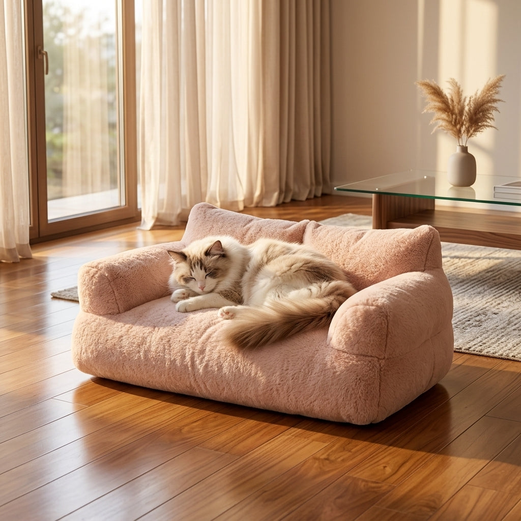Catvera Washable Cat Sofa Bed - Image 1|||PROMPT|||Original clean product image