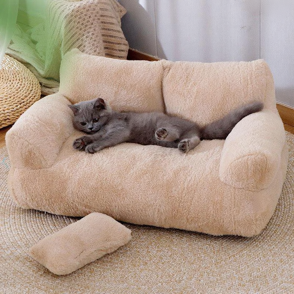 Catvera Washable Cat Sofa Bed - Image 11|||PROMPT|||Original clean product image