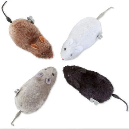 Catvera Wind-Up Running Mouse Toy - Image 3|||PROMPT|||Original clean product image
