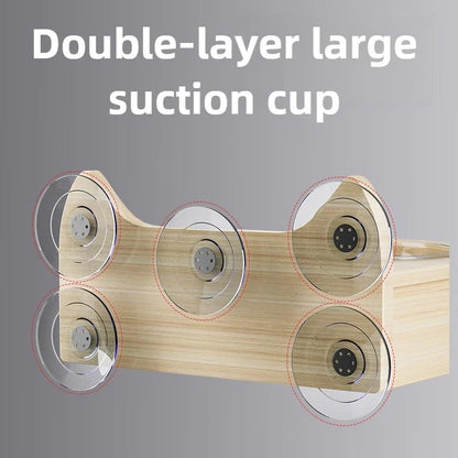 Catvera Window Suction Cat Climbing Shelves - Image 4|||PROMPT|||Original clean product image