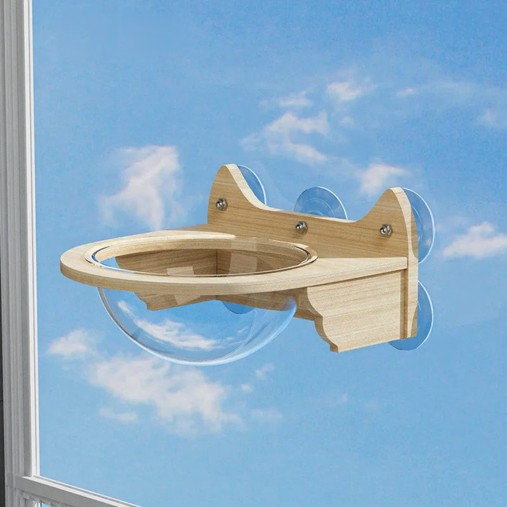 Catvera Window Suction Cat Climbing Shelves - Image 7|||PROMPT|||Cleaned image. Original analysis: found Chinese text (太空艇) at top left of image