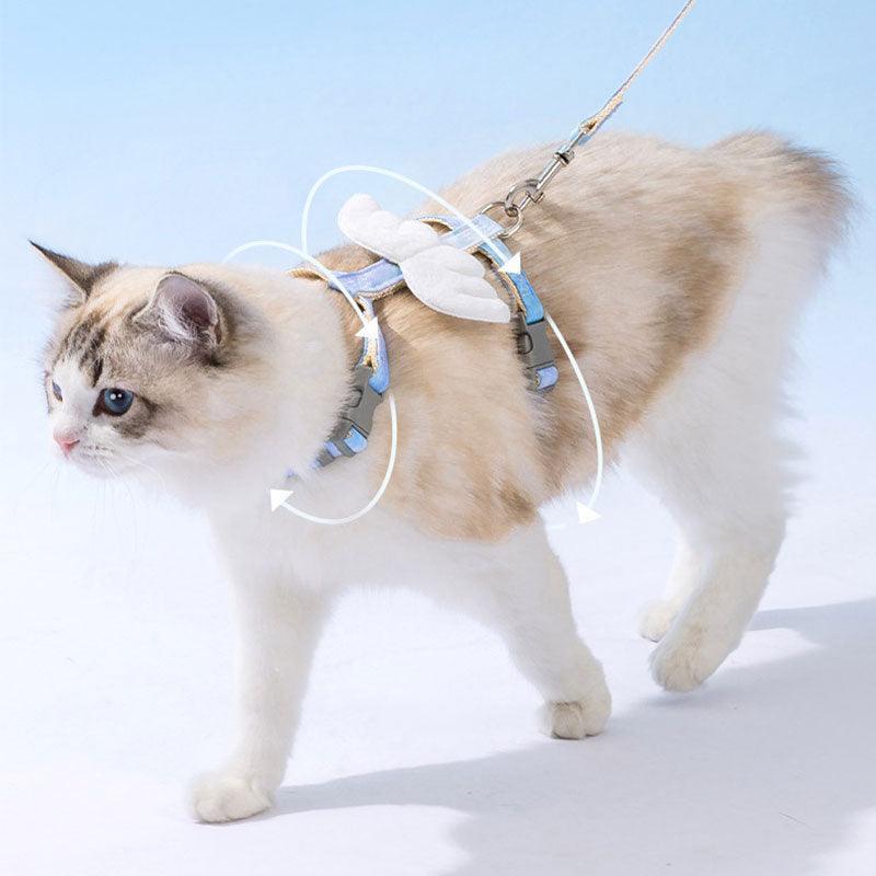 Catvera Winged Cat Harness Leash - Image 6|||PROMPT|||Original clean product image