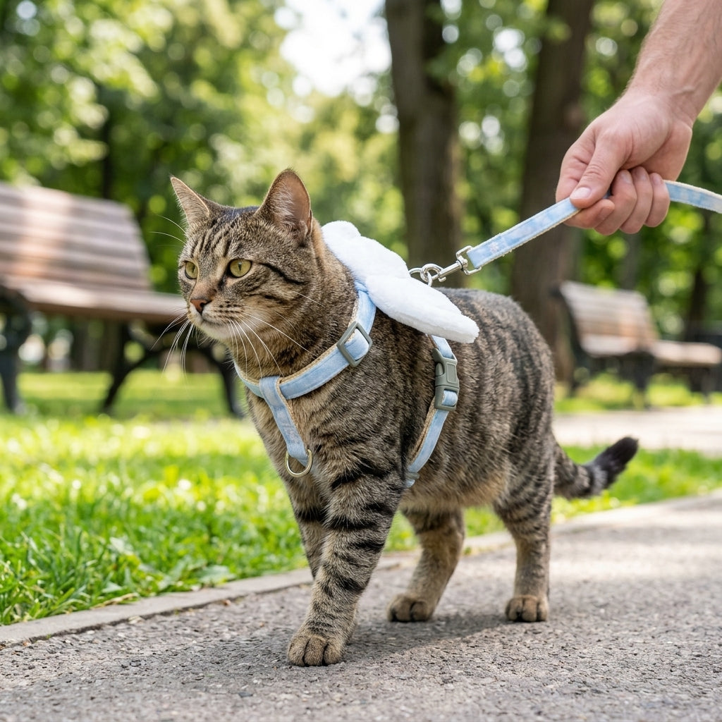 Catvera Winged Cat Harness Leash - Escape-Proof Security System