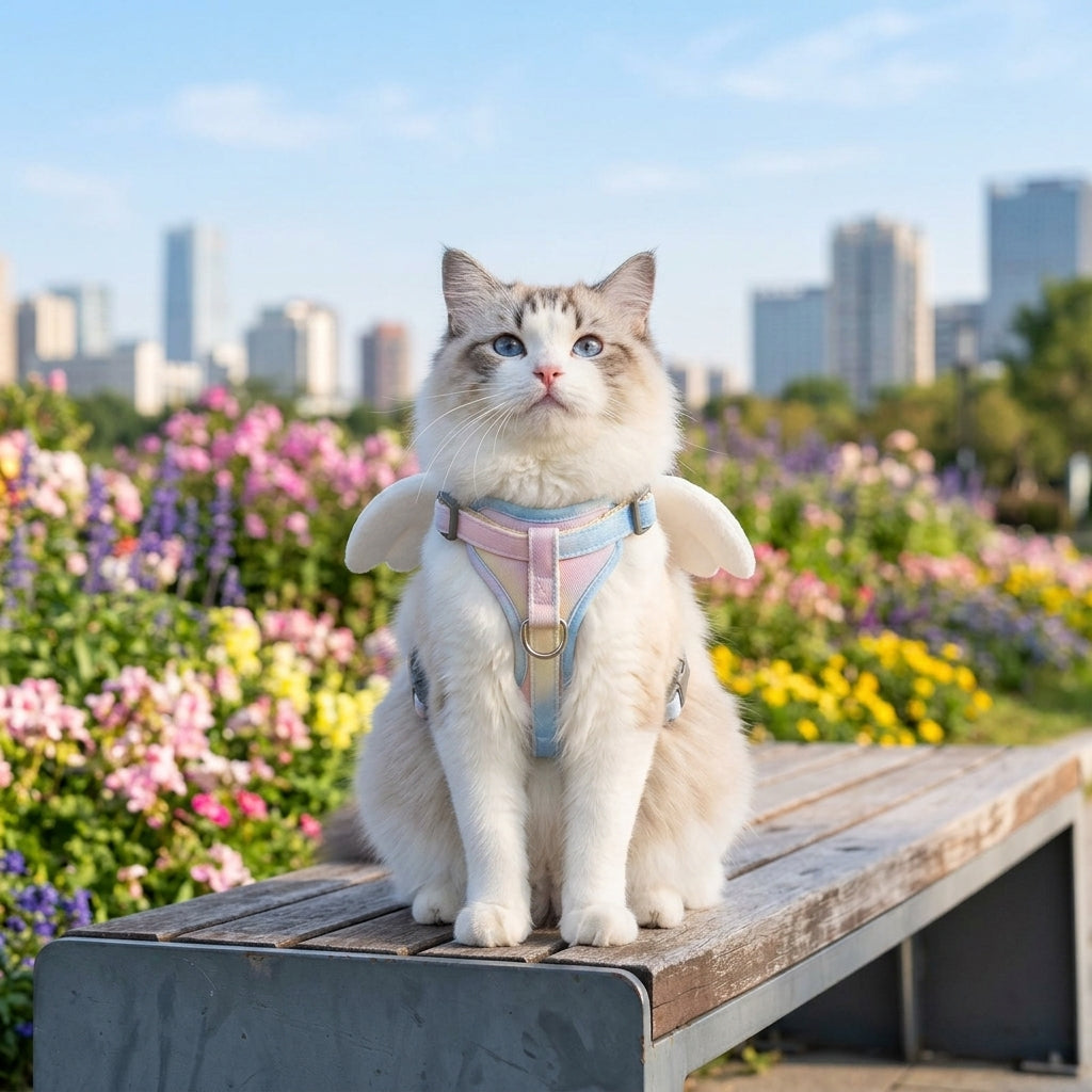 Catvera Winged Cat Harness Leash - Stylish Wing Design