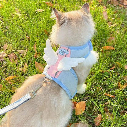 Catvera Winged Cat Harness Leash Set - Image 11|||PROMPT|||Original clean product image