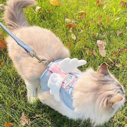 Catvera Winged Cat Harness Leash Set - Image 14|||PROMPT|||Original clean product image