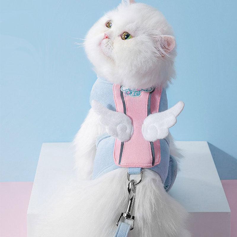 Catvera Winged Cat Harness Leash Set - Image 5|||PROMPT|||Original clean product image