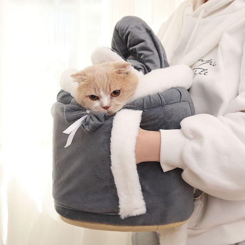 Catvera Winter Front Pack Carrier - Image 3|||PROMPT|||Original clean product image