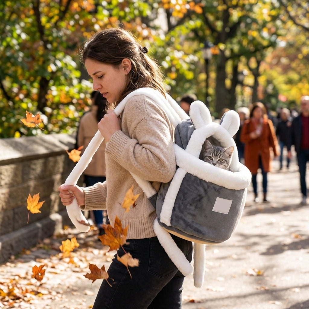 Catvera Winter Front Pack Carrier - Ultimate Versatility for Every Adventure