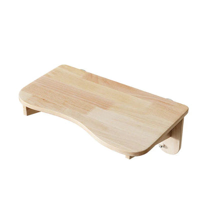 Catvera Wood Suction Cup Wall Shelves - Image 10|||PROMPT|||Original clean product image