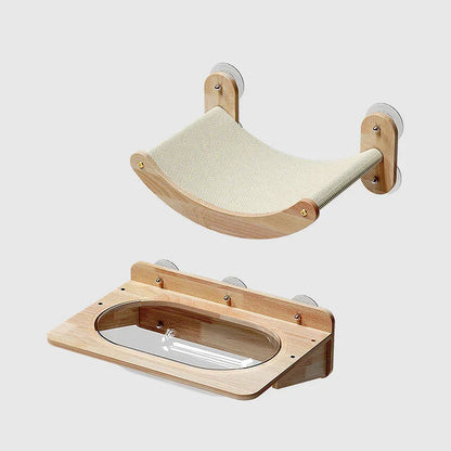 Catvera Wood Suction Cup Wall Shelves - Image 11|||PROMPT|||Original clean product image