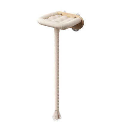 Catvera Wood Suction Cup Wall Shelves - Image 5|||PROMPT|||Original clean product image