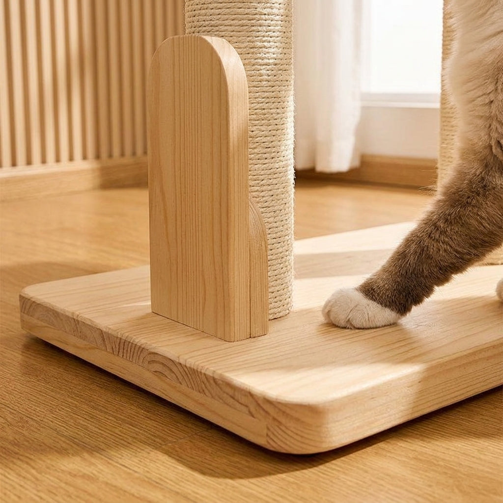 Catvera Wooden Multi-Level Cat Tower - Premium Construction Quality