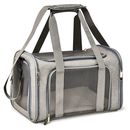 Collapsible Travel Pet Carrier Bag - Image 7|||PROMPT|||Original clean product image
