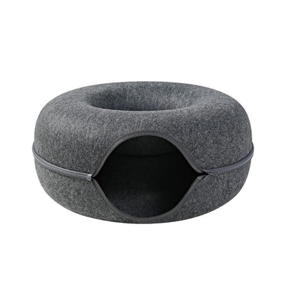 Catvera Felt Round Cat Cave