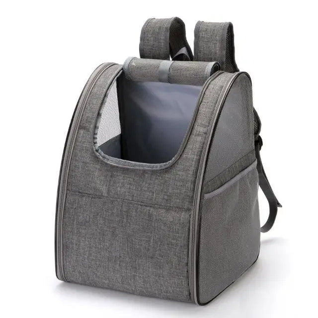 Foldable Pet Backpack with Mesh Windows - Image 7|||PROMPT|||Original clean product image
