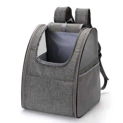 Foldable Pet Backpack with Mesh Windows - Image 7|||PROMPT|||Original clean product image