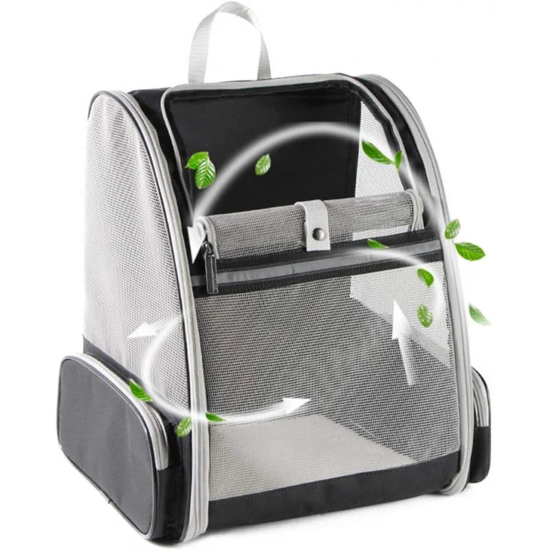 Foldable Travel Pet Carrier Backpack - Image 2|||PROMPT|||Original clean product image