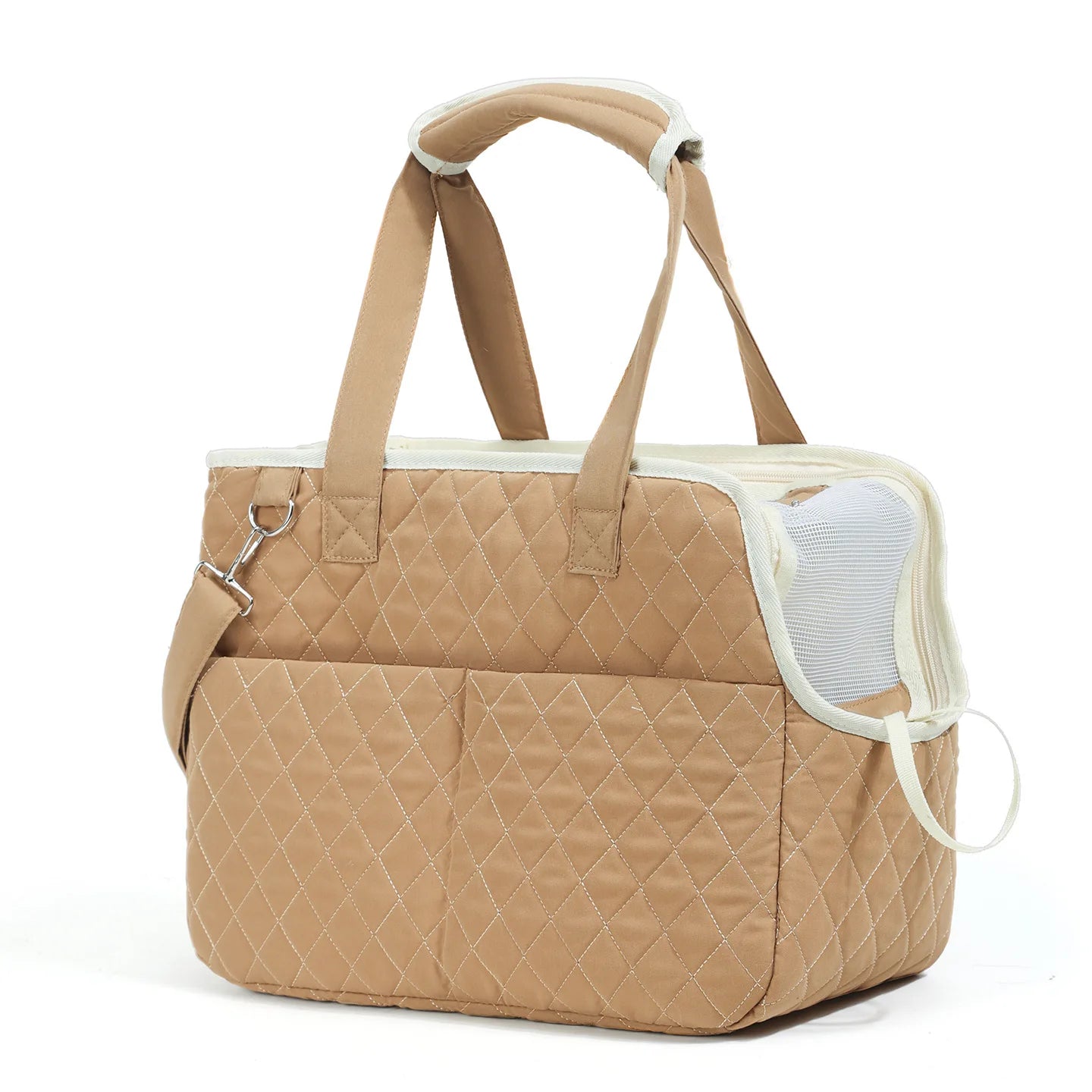 Foldable Travel Pet Carrier Bag - Image 5|||PROMPT|||Original clean product image