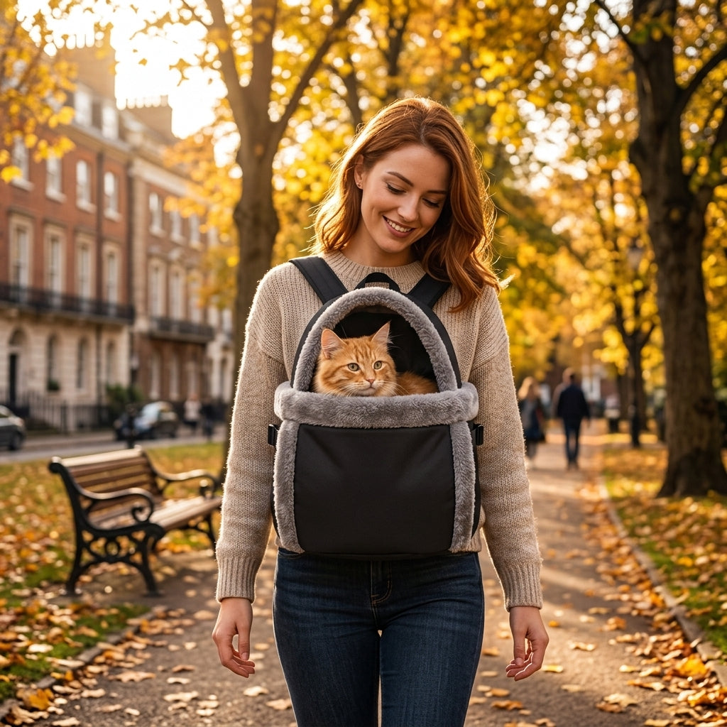 Front-Facing Hands-Free Pet Chest Carrier - Main Product Image