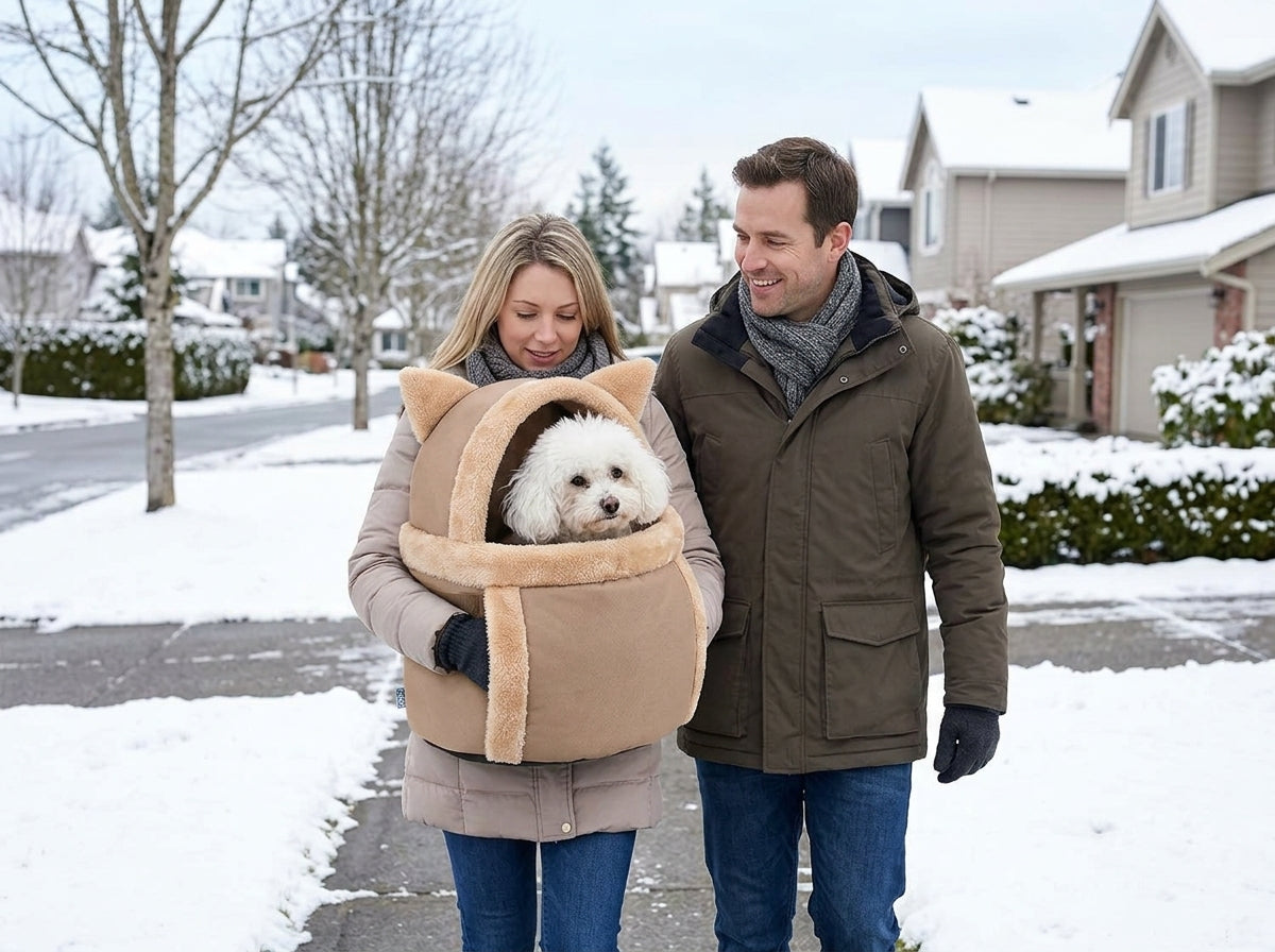 Front-Facing Hands-Free Pet Chest Carrier - Comfort That Keeps You Both Happy