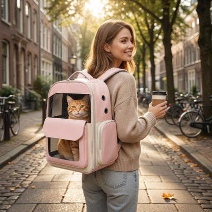 Hands-Free Adventure Pet Carrier Backpack - Main Product Image