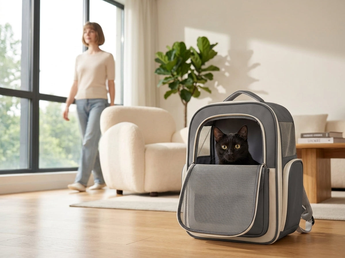 Hands-Free Adventure Pet Carrier Backpack - Your Pet's Private Observation Deck