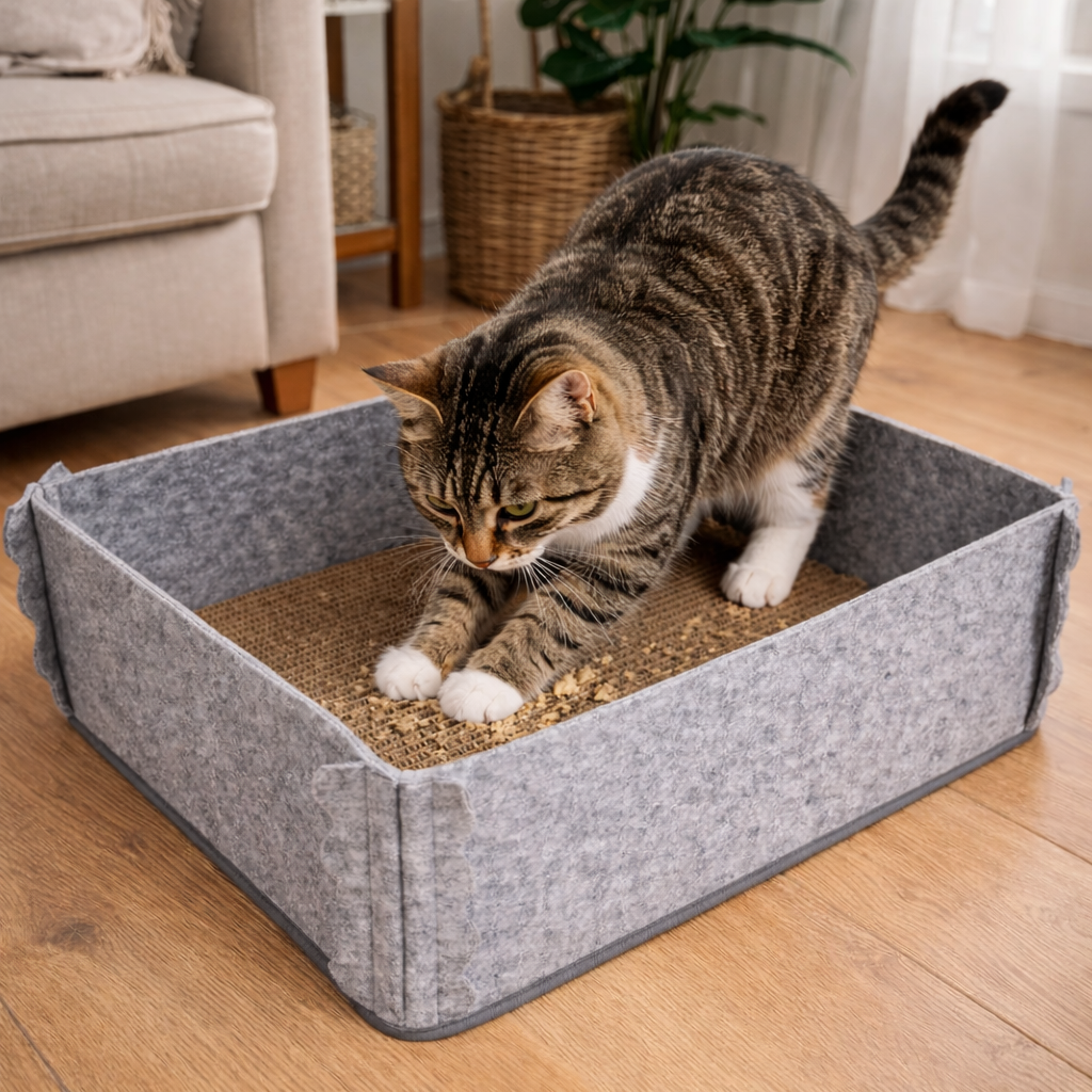 Legowisko i drapak 2 w 1