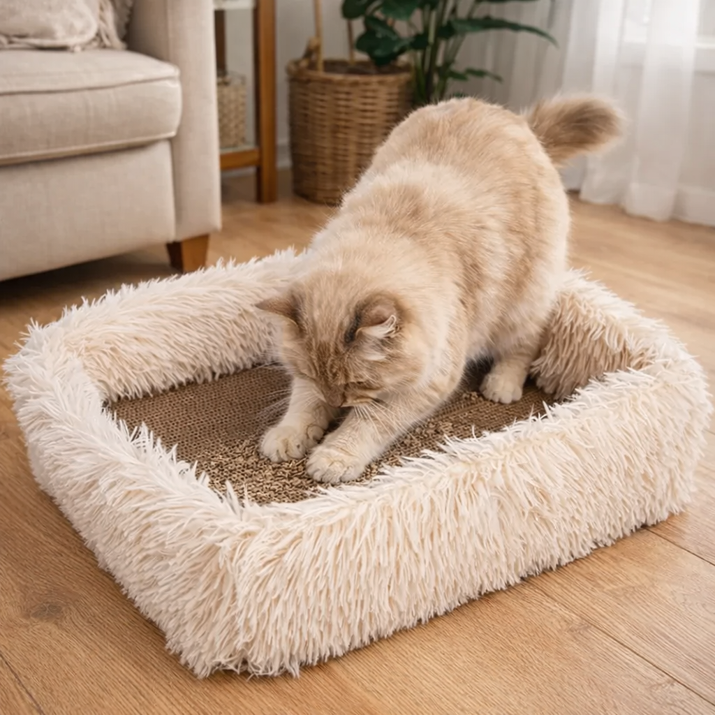 Legowisko i drapak 2 w 1