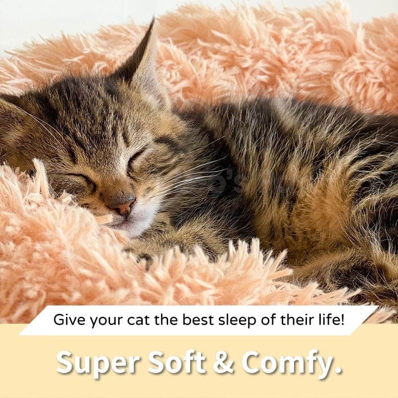 Catvera Calming Donut Cat Bed