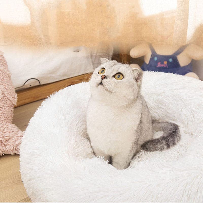 Catvera Calming Donut Cat Bed