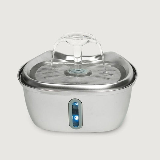 Catvera Stainless Steel Water Fountain