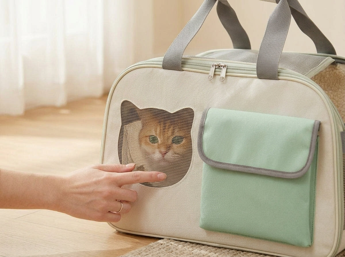 Soft Sided Cat Travel Carrier - Section 1