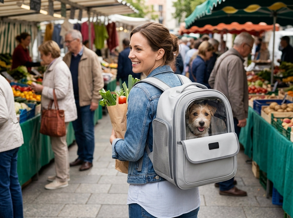 Space Capsule Transparent Pet Travel Backpack - Built to Last Through Every Journey