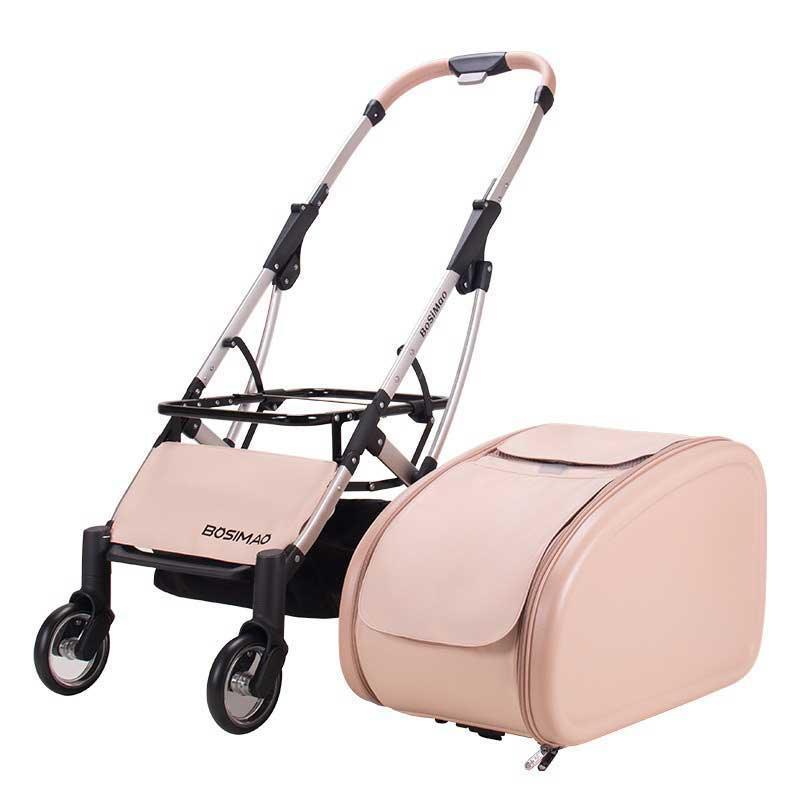 Catvera Detachable Cat Stroller Carrier with Wheels