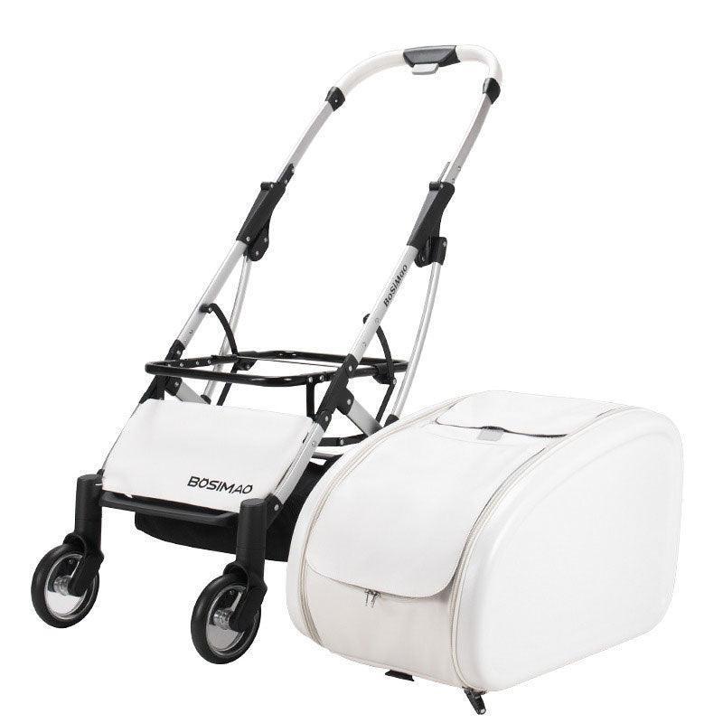 Catvera Detachable Cat Stroller Carrier with Wheels