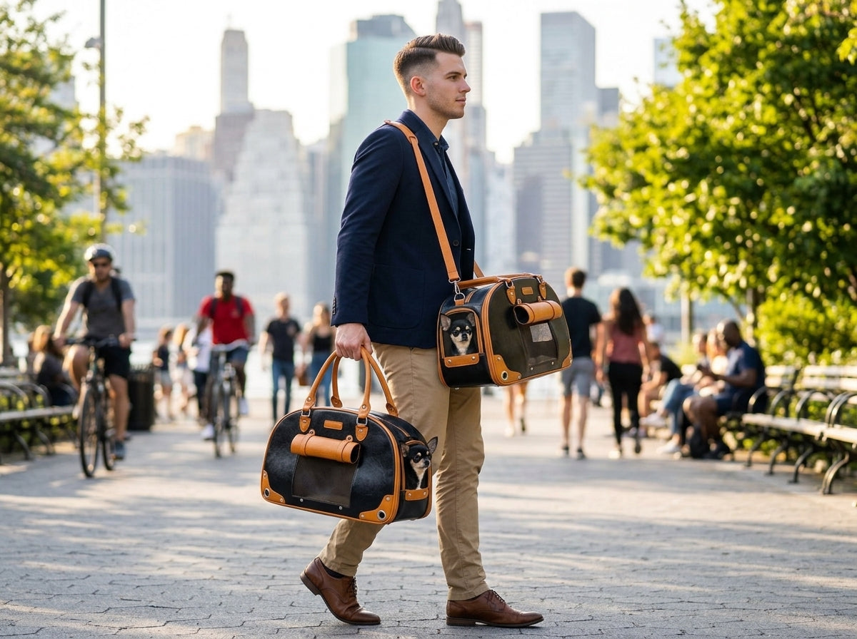 Stylish Travel Pet Carrier Bag - Travels Anywhere Your Lifestyle Takes You
